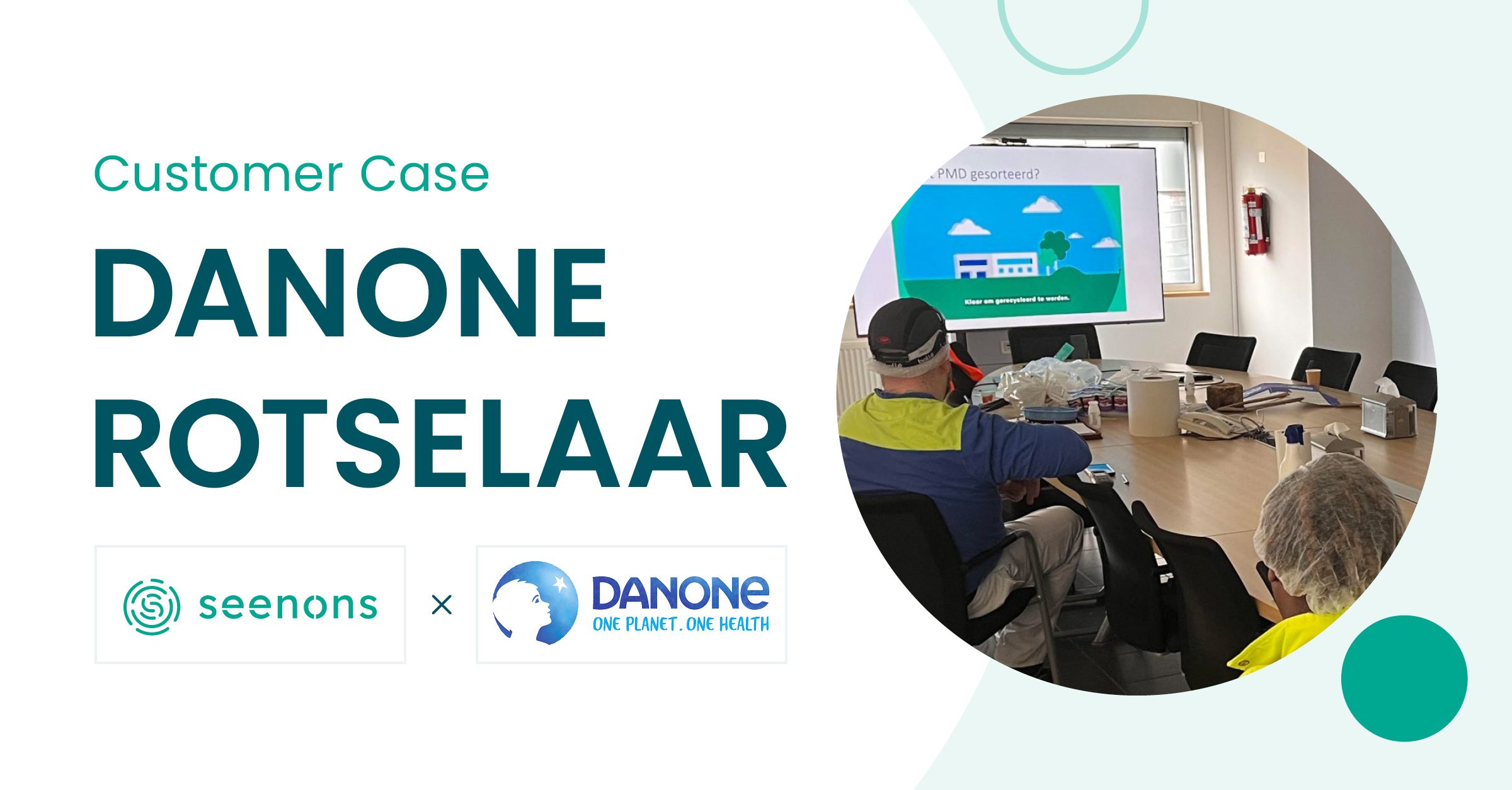 Danone Rotselaar en Seenons BE werken samen